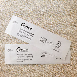 1,5mm oro plateado claro oreja punto pegatinas oído presión acupuntura cuentas magnéticas auricular oreja semillas - Product Image 6