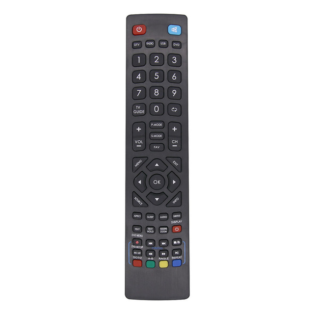 TV Replacement Remote Control Compatible with Blaupunkt/Bush/E-Motion/Technika LCD LED Smart TV
