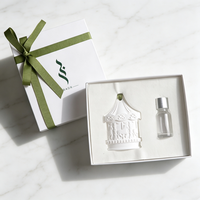 Diffuseur d'huiles essentielles personnalisé avec logo, parfum d'ambiance longue durée, diffuseur en céramique suspendu, désodorisant en plâtre aromatique