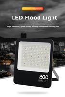 Lampu fokus LED luar ruangan, lampu sorot LED fokus cahaya tinggi 50W 100W 200W 300W 400W
