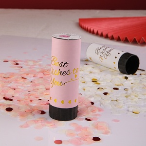 Cannone Spara Coriandoli Yuyang, Sparacoriandoli Biodegradabili per Feste di <span class=keywords><strong>Compleanno</strong></span>, Matrimoni, Capodanno e Feste per Bambini - Product Image 6