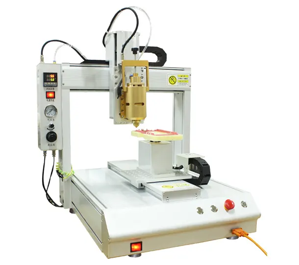 Desktop 3 Axis Dispensing Robot with Hot Melt Adhesive Factory Price Automation Glue Dispenser Robot