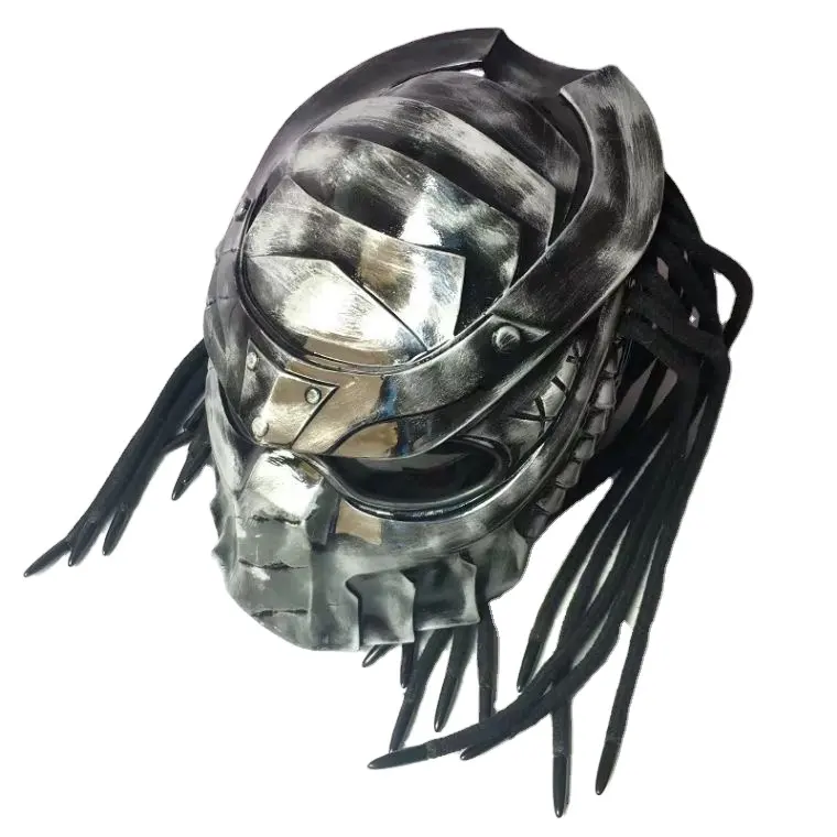 외계인 대 육식 동물 디자인 레이저 적외선 오토바이 승마 헬멧 낮과 밤 사용