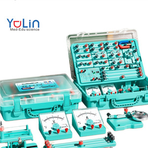 กล่องทดลองแม่เหล็กไฟฟ้า อุปกรณ์การสอนฟิสิกส์แม่เหล็กไฟฟ้า อุปกรณ์วงจรฟิสิกส์ระดับมัธยมศึกษาตอนต้น - Product Image 1