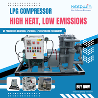 Compresseur de gaz biogaz GPL propane ammoniac 10bar 16bar 24bar pour camion chargement déchargement avec composant moteur central à vendre