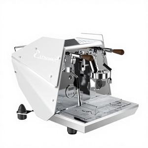 Machine à café programmable électrique à double chaudière avec prise américaine Commercia Machine à <span class=keywords><strong>expresso</strong></span> à temps de pré-infusion en acier inoxydable 304 - Product Image 2