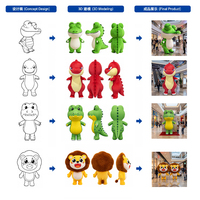 Costume de mascotte géant gonflable publicitaire personnalisé 360° - Grande abeille jaune gonflable pour adulte