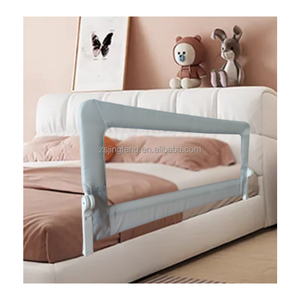 OEM ODM Bebek Yatak Korkulukları Çocuk Yatak Yanı Korkulukları Katlanabilir Bebek Güvenlik Kraliçe Yatak Çerçevesi Korkulukları Koruma Çiti - Product Image 4