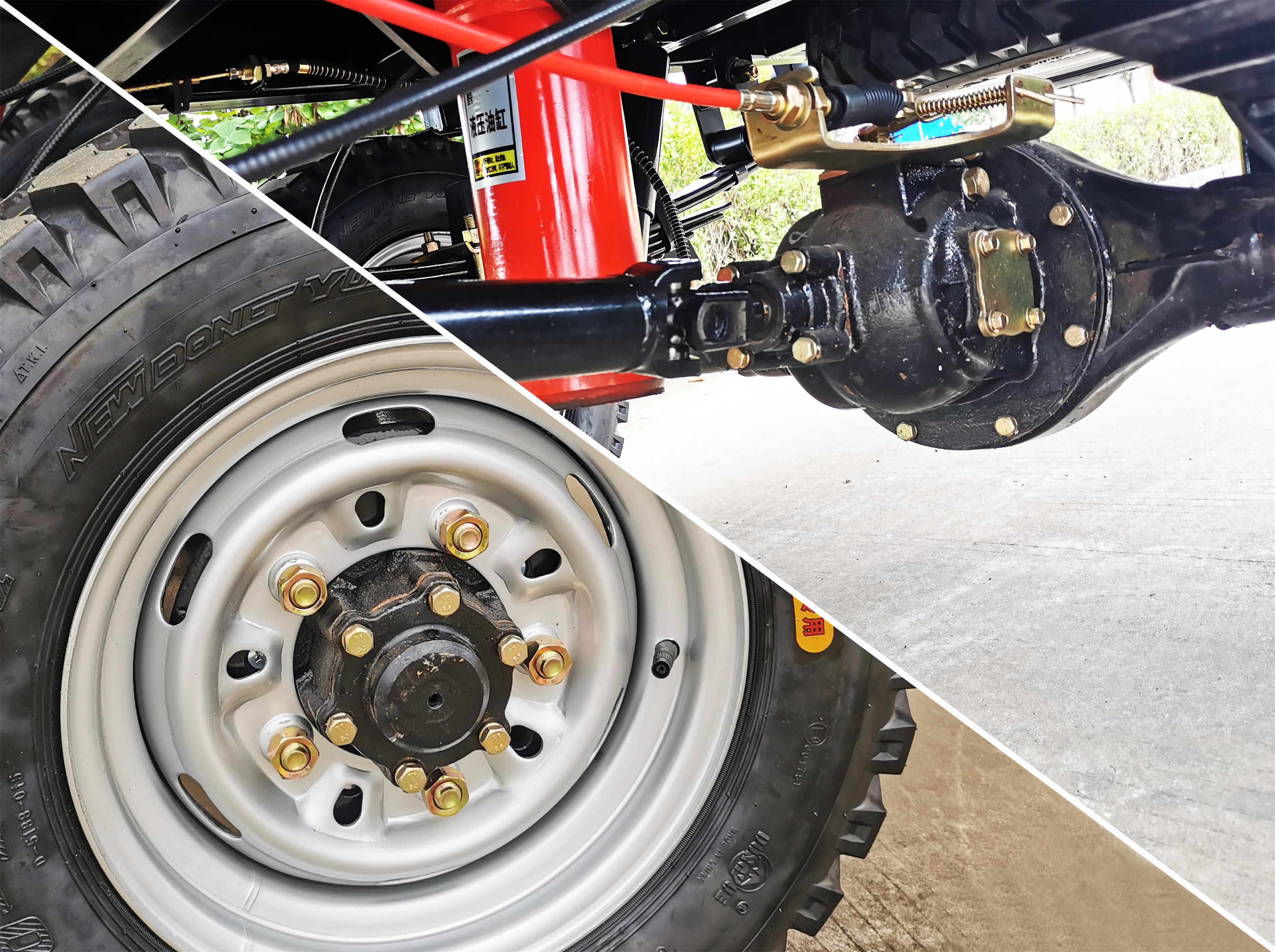 200cc Water Cooled Three Wheel Motorized Cargo Motorcycles 2*1.4m