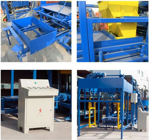 Machine à fabriquer des blocs de béton allemands QTF4-25 Video Hollow Breeze Hess la plus populaire - Product Image 6