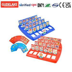 Guess for Who I Am <span class=keywords><strong>Juego</strong></span> de mesa de deducción familiar personalizable Juguete de rompecabezas de Interior para habilidad de razonamiento lógico Rompecabezas novedoso - Product Image 1