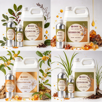 Huile de Vétiver Apaisante pour la Méditation, le Sommeil et le Soulagement du Stress – Arôme Naturel Boisé Terrestre pour Massage, Diffuseur, Fabrication de Savon (Vente en Gros)