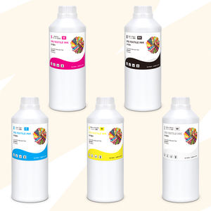 Encre pigmentée textile d'impression numérique 1000ml Encre DTG pour tête d'impression Epson XP600 I3200 L1800 L805 4720 1390 DX5 DX7 - Product Image 1