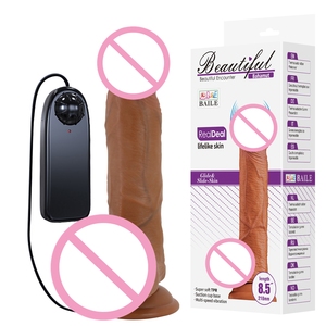 Vibrador Eléctrico PRETTY LOVE, Producto para Adultos con Fuerte Ventosa, Textura Realista de Piel, Juguetes Sexuales Femeninos, Dildo Eléctrico - Product Image 1