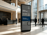 Système de signalisation directionnelle personnalisé pour l'orientation, suspendu au plafond, pour hall d'entrée, autoportant, pour centres commerciaux, hôtels, utilisation extérieure (voitures)