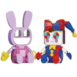 Bloques de Construcción Digitales Mágicos, <span class=keywords><strong>Jax</strong></span> Parmney MOC, Muñeco de Dibujos Animados, Juguetes Educativos para Niños - Product Image 1