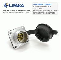 Connecteur d'Aviation Circulaire Fileté PLS16 P16 2 3 4 5 6 7 8 9 Broches P16 Maojwei