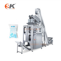 Machine de conditionnement de glace verticale automatique de cube en aliments surgelés 1kg