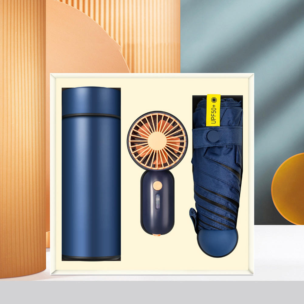 NAVY-Umbrella+fan+water bottle