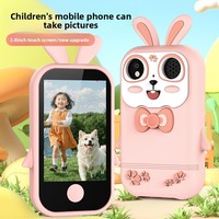 Cámara Infantil con Sensor CMOS 4K HD, Pantalla Táctil de 2.8 Pulgadas, Juguete de Plástico para Fotos y Vídeos para Niños de 3 a 6 Años, Dispositivo Educativo de Aprendizaje