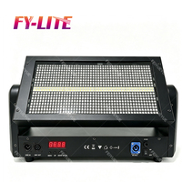 FEIYUEYUE DMX 8+8 Moving Head 864 5050 RGB+96 Weiß LED Moving Head Stroboskop-Licht für Bühne Bar Club