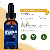 Liquide oral de magnésium de haute qualité à marque privée pour adultes : favorise le sommeil et le soutien immunitaire, renforce les os et la santé des nerfs