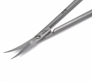 Ciseaux à cuticules de qualité supérieure en acier inoxydable, lame incurvée, outil de manucure de précision - Product Image 3