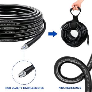 Sulai Machinery High Pressure <b>Hose</b> 5.5mm Inner Diameter 40Mpa Max Pressure For Cleaning And Descaling Use - Product Image 5