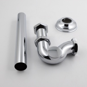 Set di Scarichi a U per Lavandino in Zinco, <span class=keywords><strong>Sifone</strong></span> Italiano, Tubo di Scarico a Forma di U per <span class=keywords><strong>Lavabo</strong></span> - Product Image 5
