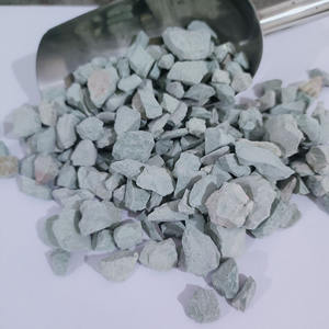 工厂供应价格2-4毫米/3-6毫米绿色天然斜立沸石颗粒用于废水养殖水处理 - Product Image 1