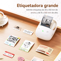 Imprimante d'étiquettes thermique portable intelligente Niimbot B2pro, machine à étiquettes autocollantes multifonction, imprimante photo