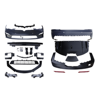 Original nueva actualización modificación coche parachoques delantero cuerpo Kit para Tesla modelo S 2017-2023 Accesorios