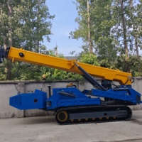 Grue araignée télécommandée de 7 tonnes avec flèche longue portée pour les projets de construction