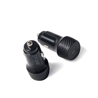 Chargeur de voiture HNT 45W à port USB-C unique, charge rapide, 12-24V, pour iPhone, Samsung Galaxy, ordinateur portable, certifié CE FCC