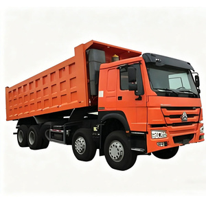 Camion benne de chantier HOWO 8x4 12 roues diesel 40 tonnes pour le déblaiement de chantier et l'élimination des débris, camion benne lourd - Product Image 6