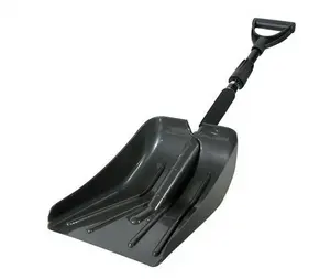 3-in-1 Industrial Aluminum Car Snow Shovel 2-Inch Telescopic Straight Handle Customizable OEM Support