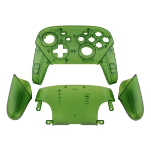 เคสใสสำหรับจอย Nintendo Switch Pro Controller แบบไร้สาย พร้อมแผงด้านหน้าและด้านหลัง ป้องกันการลื่น - Product Image 1