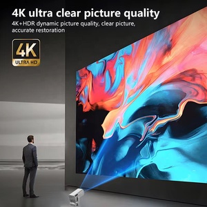 Projecteur de jeux vidéo intelligent Full HD 1080P, cinéma maison, 300 ANSI, projecteur de films et de réunions, Android 13, mini projecteur numérique Wifi - Product Image 6