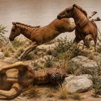 Statue d'attraction touristique en fibre de verre, réaliste, à coller manuellement, de qualité muséale, sur le thème des animaux, pour parc d'attractions