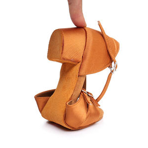 Zapatos de Baile Latino con Tira en T para Niñas, Zapatos de Baile de Cha Cha, Rumba, <span class=keywords><strong>Samba</strong></span>, Salsa, <span class=keywords><strong>Bachata</strong></span> con Suela de Gamuza - Product Image 4