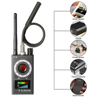 K18 Original USB C Port Anti-espion Détecteur de Bug Caméra Finder RF Scanner Plastique Mise à Niveau RF Signal Détecteur