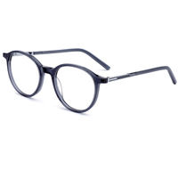 Vente en gros de lunettes optiques de haute qualité faites à la main avec logo personnalisé Montures de lunettes en acétate
