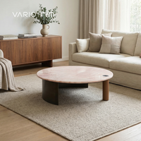 Table de salon VARIO, chaises, table basse, meubles de style italo-français