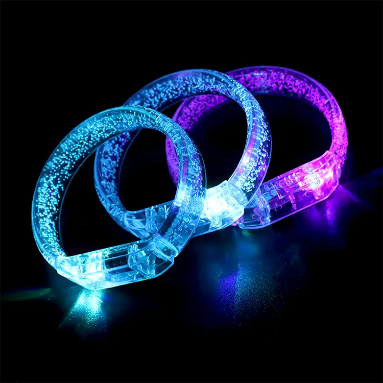 Led Bubble Armbanden Led Glow Armbanden Knipperend Licht Up Armband Partij Gunsten Glow Carnaval Concert