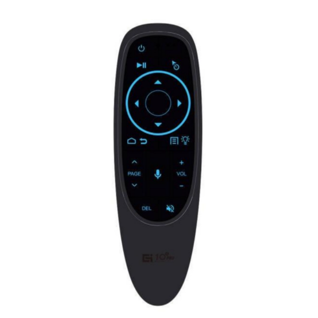 G10S Pro BT Dual-Mode 2.4G Flying Squirrel Remote Control with Gyroscope Backlight Smart Voice Control for Set-Top Box