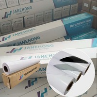 Lámina Imprimible con Tinta Eco-Solvente en Rollos para Promociones, A4, Imprimible con Inyección de Tinta, Lámina de PVC, Rollo de Vinilo Autoadhesivo