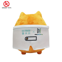 Kinqee OEM ODM ASTM CE Jouet en peluche sur mesure Animal en peluche pour chat en peluche pour les cadeaux d'entreprise et les couples