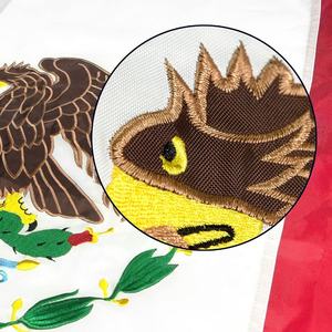 Оптовая продажа: 100% полиэстер, хит продаж, в наличии, уличный национальный флаг Мексики, красно-бело-зеленый флаг Мексики - Product Image 2