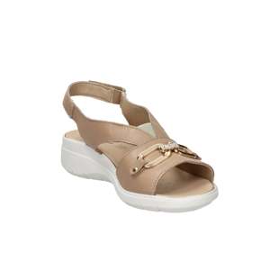 Women's Low Sandal <b>Beige</b> 38 3.5 Cm Heel Flat Sandals - Product Image 4