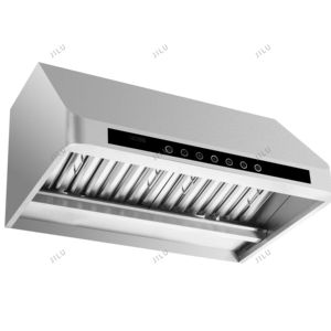 Campana Extractora de Pared de Acero Inoxidable Eléctrica Personalizada para Cocinas Domésticas, Ventilación de Alto Flujo de Aire, Estilo Europeo Inteligente - Product Image 1